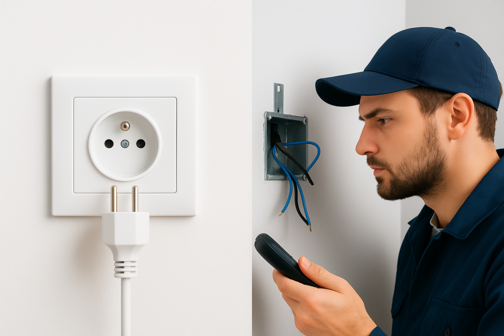 Czy do podłączenia ogrzewania na podczerwień potrzebny jest elektryk? Porównanie montażu na wtyczkę i instalacji do puszki.